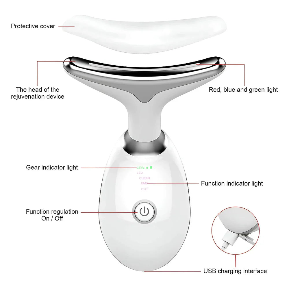 LuxeLifter™ Anti-Aging Face & Neck Sculpting Massager